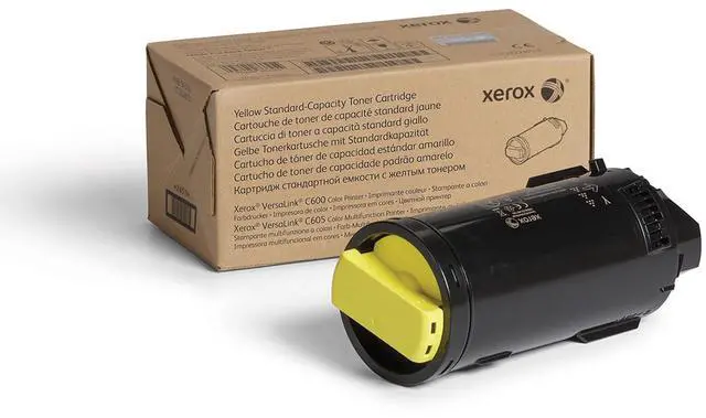 Main image of VersaLink C600/C605 Yellow Standard Capacity Toner Cartridge (6,000 Pages) - 106R03898