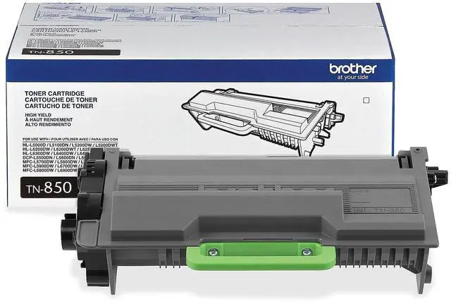 Alt view image 3 of 7 - TN850 Toner Cartridge (Black) in Retail Packaging