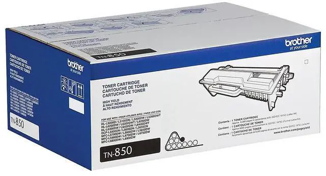 Alt view image 5 of 7 - TN850 Toner Cartridge (Black) in Retail Packaging