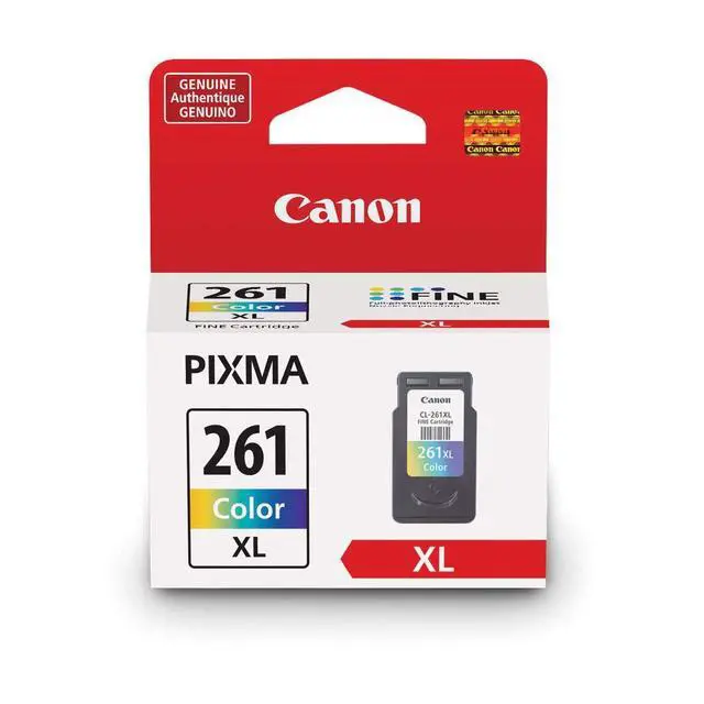 Alt view image 2 of 3 - 3 Pack CL-261XL Color Ink Cartridge for PIXMA TR7020, TR7020a, TS5320, TS6420, TS6420a Printers