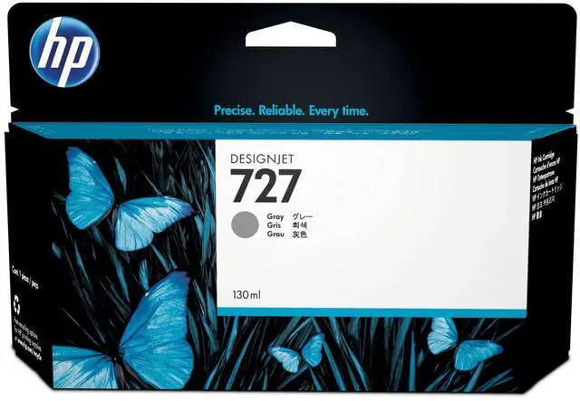 Main image of HEWB3P24A 727 Ink Cartridge, Standard Yield, Gray
