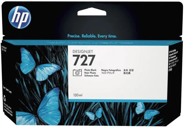 Main image of Hewlett Packard 727 - dye-Based Photo Black - Original - Ink Cartridge