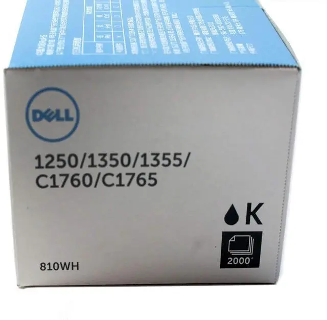 Alt view image 6 of 6 - 810WH 1250 1350 1355 C1760 C1765 Toner Cartridge (Black) in Retail Packaging, 1 Size