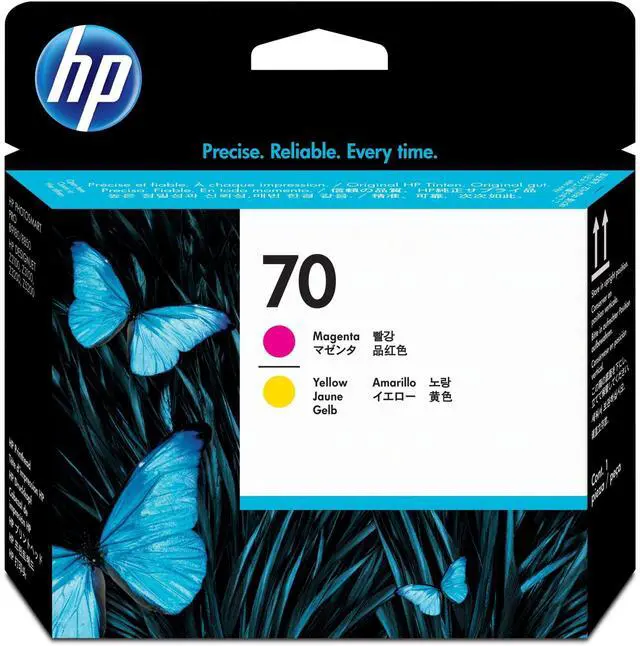 Main image of 70 Magenta & Yellow DesignJet Printhead (C9406A) for DesignJet Z5400, Z5200, Z3200, Z3100 & Z2100 Large Format Printers