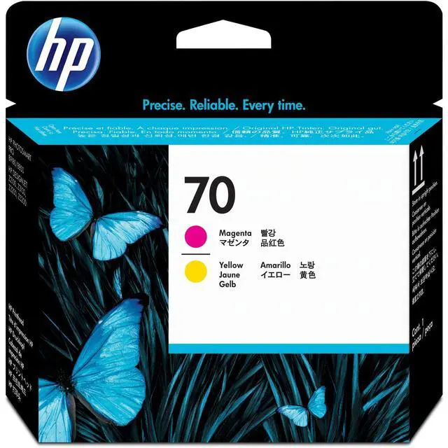 Alt view image 2 of 2 - 70 Magenta & Yellow DesignJet Printhead (C9406A) for DesignJet Z5400, Z5200, Z3200, Z3100 & Z2100 Large Format Printers