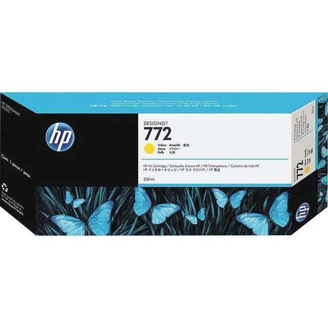 Alt view image 2 of 2 - 772 Yellow Original Ink Cartridge (CN630A)
