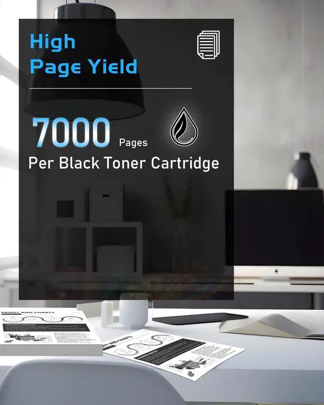 Alt view image 3 of 7 - 80X Toner Cartridge Black High Yield CF280X Replacement for HP 80X CF280X 80A CF280A Toner Compatible with LaserJet Pro 400 M401A M401D M401N M401DNE MFP M425DN Printer Ink with Chip (3 Black)