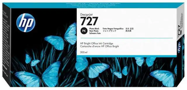 Main image of 727 Designjet Ink Cartridge, 300 ml - Photo Black