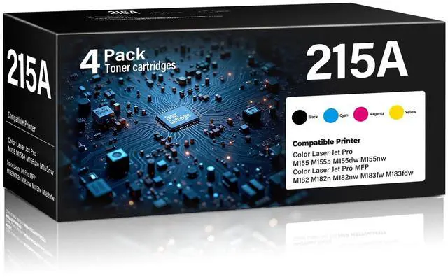 Main image of 215A Toner Cartridge Color Laser Jet Pro MFP M183fw M182 M155 Compatible for HP 215A 215 M182 M182n M182nw M183fw M183fdw Toner Cartridges for HP Color Laser Jet Pro M155 M155a M155dw M155nw