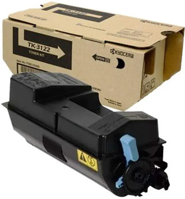 Alt view image 3 of 3 - TK-3122 (TK3122) Black Toner Cartridge 2-Pack for ECOSYS M3550idn, M3560idn, FS-4200DN