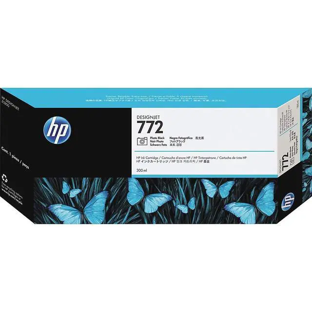 Alt view image 2 of 2 - 772 (CN633A) Photo Black Designjet Original Ink Cartridge