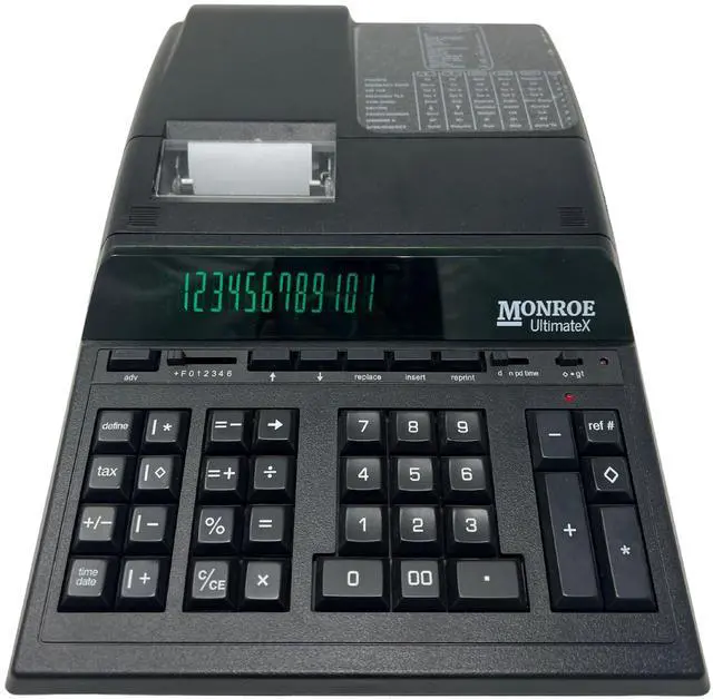 Main image of Monroe UltimateX Executive Printing Calculator with Edit and Reprint Capabilities