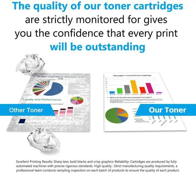 Alt view image 4 of 7 - TN-229XL TN229XL Toner Cartridges 4 Pack (BK/C/M/Y) Replacement for Brother TN229 TN229XL High Yield MFC-L3780CDW Printer Toner Cartridge - TN2294PK