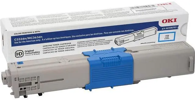 Main image of 46508703 Cyan Cartridge Toner