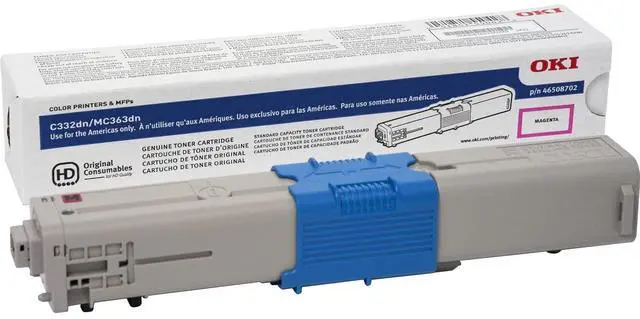 Main image of C332, MC363 Magenta Toner Cartridge (3,000 Yield), 46508702