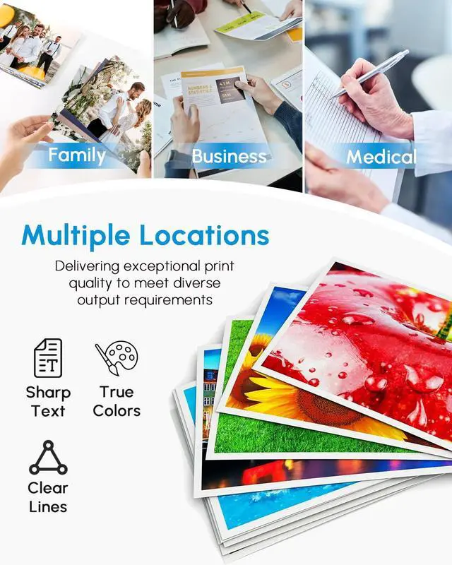 Alt view image 7 of 7 - 962XL Ink Cartridges High Yield 4-Pack Replacement for HP 962XL 962 XL Ink Cartridge Works with OfficeJet Pro 9010 9012 9014 9015 9018 9020 9022 9025 Printers Ink (Black/Cyan/Yellow/Magenta)