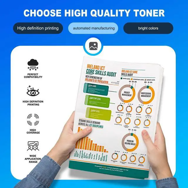 Alt view image 4 of 6 - TN223 BK/C/M/Y Toner Cartridge 4 Pack (with chip): Compatible TN223 TN-223 Replacement for Brother MFC-L3770CDW L3710CW L3750CDW HL-3210CW 3230CDW 3270CDW 3290CDW DCP-L3510CDW L3550CDW Printer