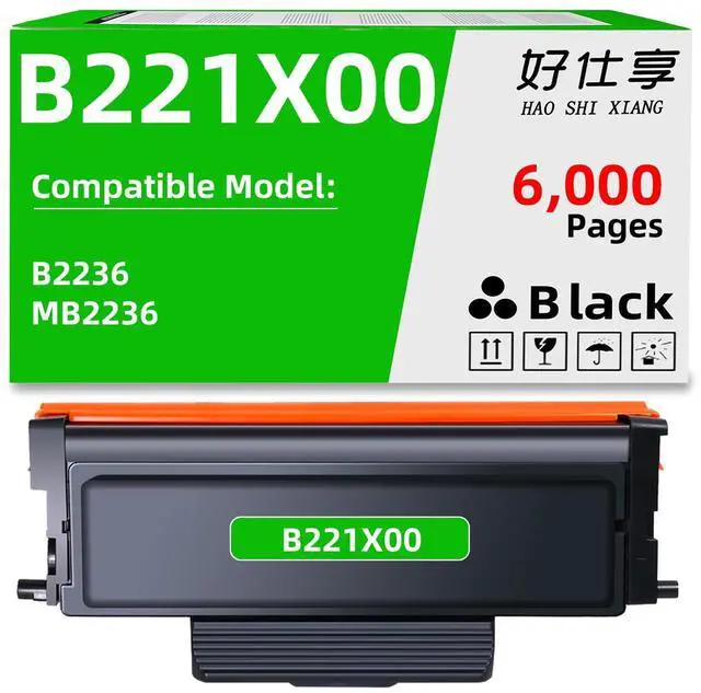 Main image of B2236 MB2236 B221X00 Black Toner Cartridge B221000 B221H00 Compatible with Lexmark B2236 MB2236 B2236dw MB2236adw MB2236adwe Laser Printer (B221X00-6000Pages-1Pack)