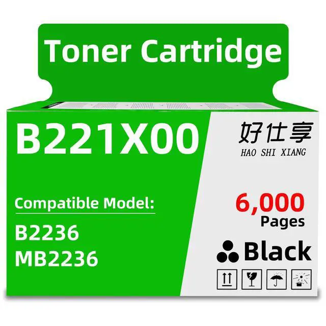 Alt view image 2 of 6 - B2236 MB2236 B221X00 Black Toner Cartridge B221000 B221H00 Compatible with Lexmark B2236 MB2236 B2236dw MB2236adw MB2236adwe Laser Printer (B221X00-6000Pages-1Pack)