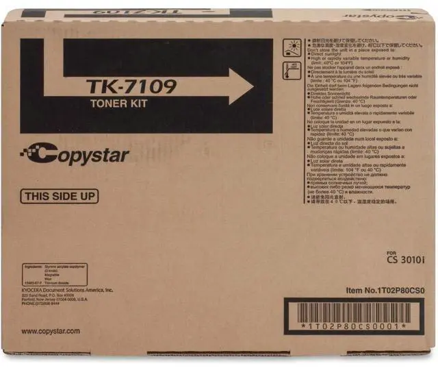 Main image of TK-7109/TK-7107 Hub Copystar Brand Toner Cartridge | CS3010i Toner COPYSTAR/TK-7107 KYO