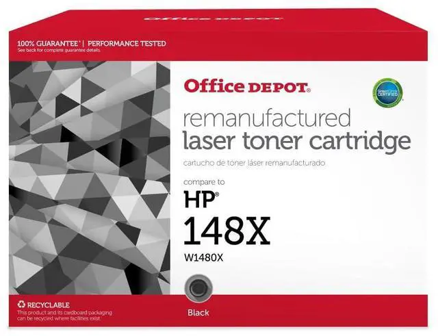 Main image of Remanufactured Toner Cartridge Replacement for HP 148X (W1480X) | Black | High Yield
