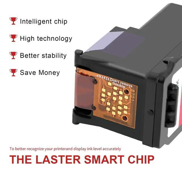 Alt view image 4 of 7 - SL-870-1 XXL High Capacity Red Ink Cartridge 3 Pack Compatible with SL870-1 SL8701 XXL Fluorescent Red Ink Replacement for The PB New SendPro Mailstation Postage Meter (CSD1) Machine 16ml*3
