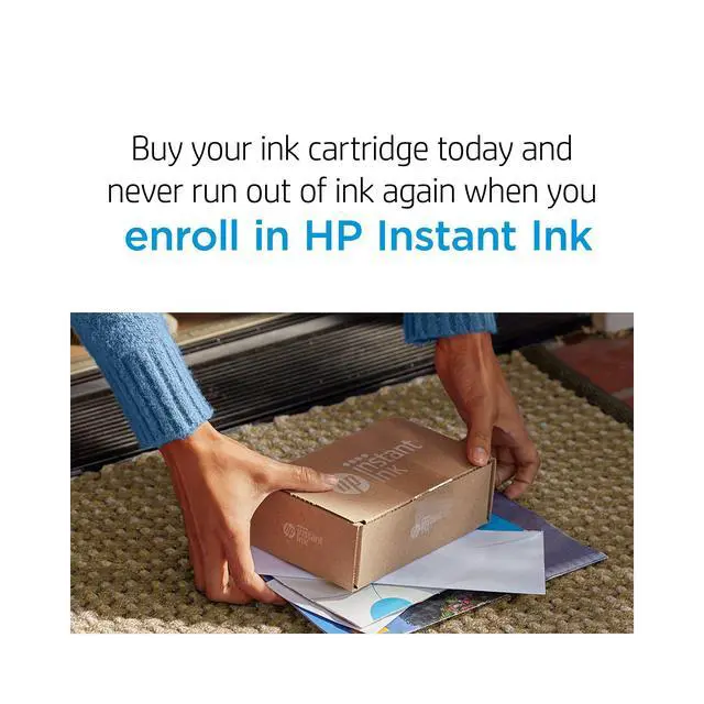 Alt view image 5 of 7 - Original 67 Tri-Color / 67XL Black Ink Cartridges (2-Pack) | Works DeskJet 1255, 2700, 4100 Series Envy 6000, 6400 Series | Eligible for Instant Ink | 3YP30AN