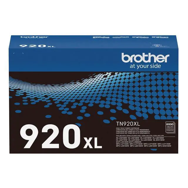 Alt view image 2 of 7 - Genuine Cartridge TN920XL High Yield Black Toner,1 Pack