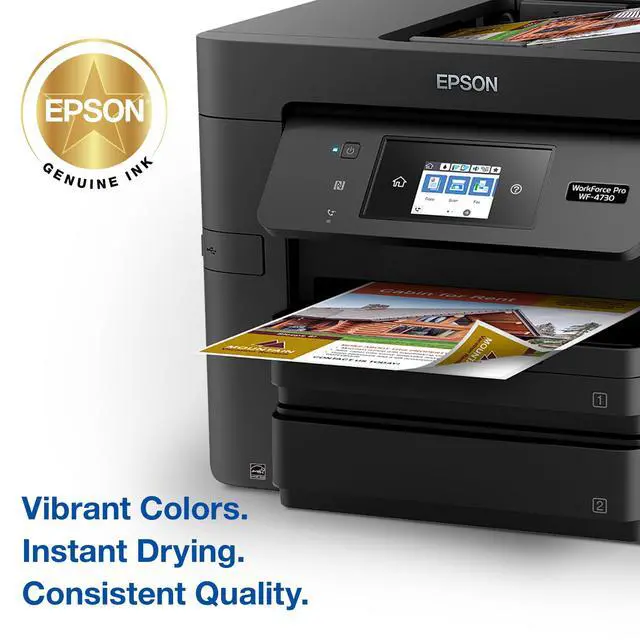 Alt view image 3 of 4 - 802XL Black, Cyan, Magenta, Yellow Ink Cartridges 4/Pack Bundle | Works with EC-4020, EC-4030, EC-4040, WF-4720, WF-4730, WF-4734, WF-4740