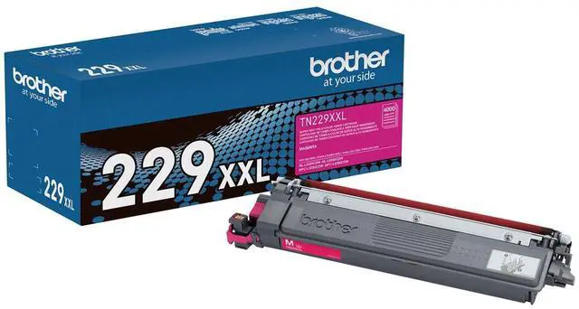 Main image of Genuine TN229XXLM Magenta Super High Yield Printer Toner Cartridge - Print up to 4,000 Pages(1), Compatible with HL-L3295CDW, HL-L8245CDW, MFC-L3780CDW, and MFC-L8395CDW Printers