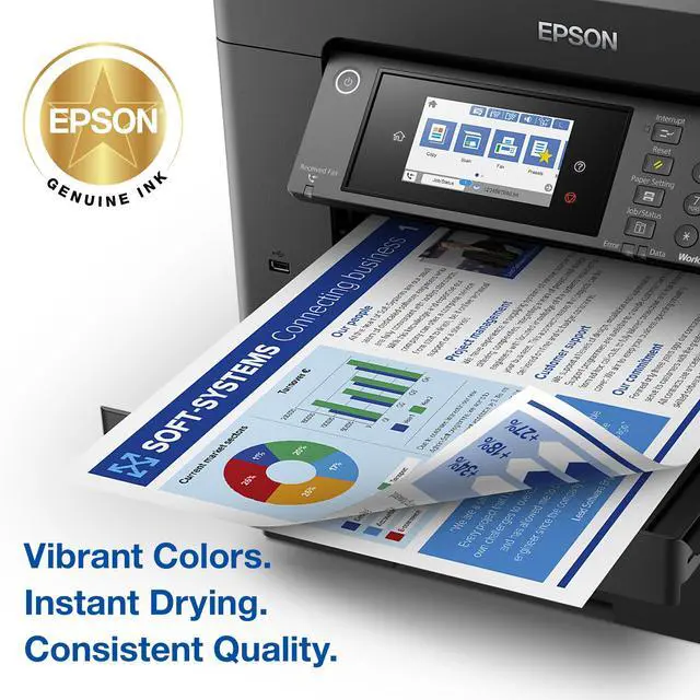 Alt view image 4 of 6 - 812 DURABrite Ultra Ink High Capacity Black & Color Cartridge Combo Pack (T812XL-XCS) Works with Workforce Pro WF-7310,7820, 7840, EC-C7000