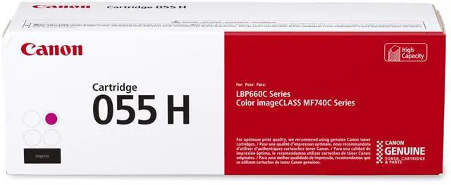 Main image of Genuine 055 Magenta Toner Cartridge High Capacity Compatible with LBP664Cdw, MF741Cdw, MF743Cdw, MF745Cdw, MF746Cdw
