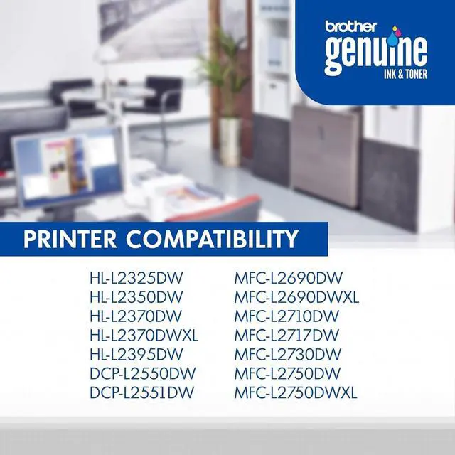 Alt view image 4 of 4 - Genuine TN760 High Yield Black Toner Cartridge 2-Pack