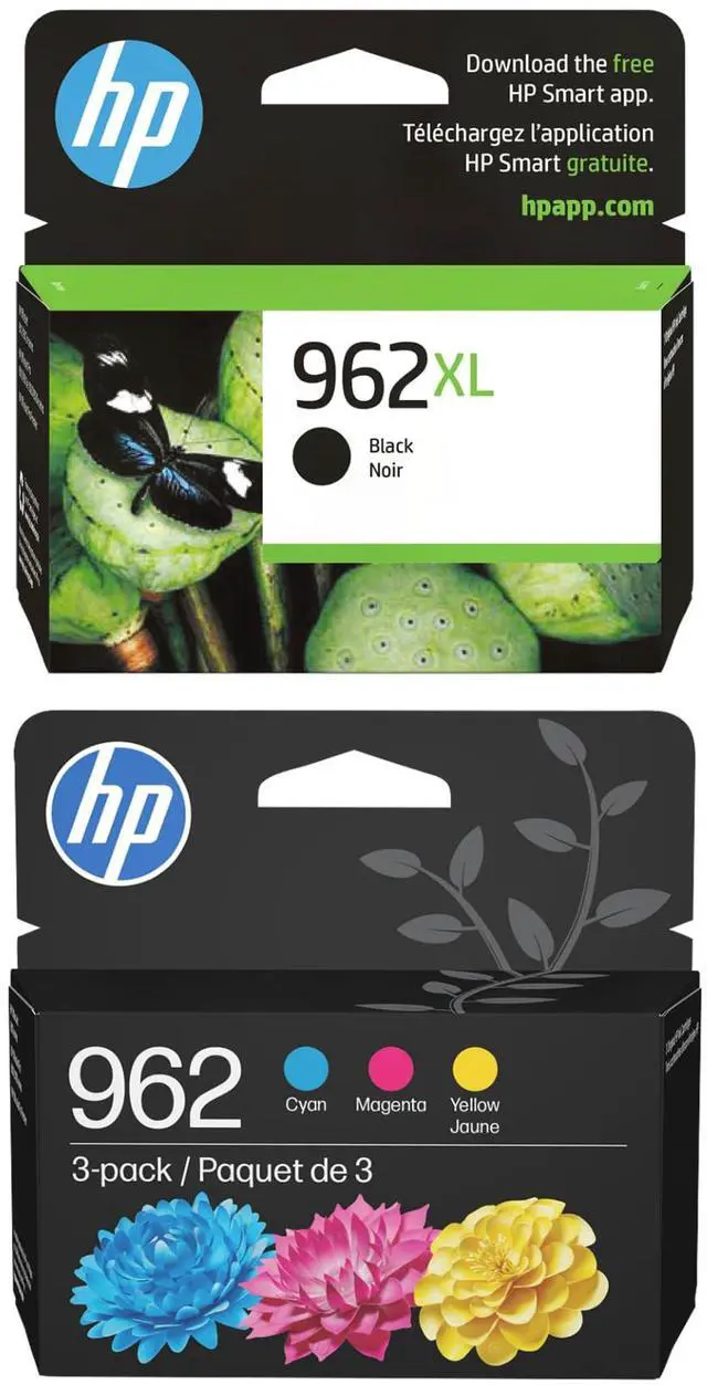 Main image of 962XL Blk/962 CMY Original Ink Bundle for OfficeJet Pro 9010/9020 Series