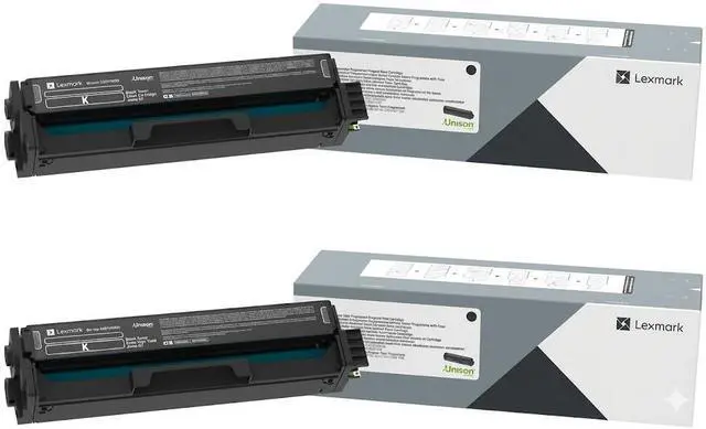 Main image of 20N10K0 Black Return Program Toner Cartridge 2-Pack for CS331, CX331