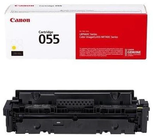 Alt view image 2 of 4 - Genuine 055 CMY Color Toner Cartridge Set, Cyan Magenta & Yellow 3-Pack