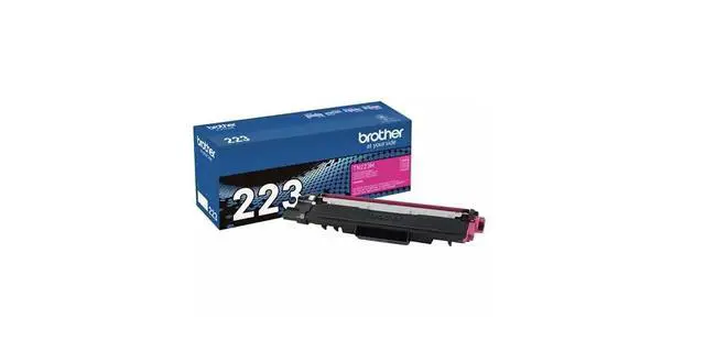Alt view image 6 of 7 - Genuine Cyan, Magenta and Yellow Toner Cartridge Set, TN223C, TN223M, TN223Y