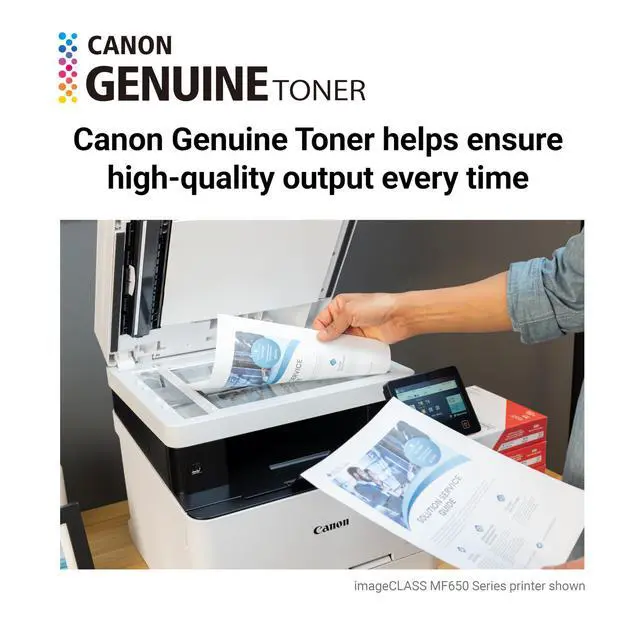 Alt view image 2 of 6 - Genuine 046 Black Toner Cartridge High Capacity Compatible with LBP654Cdw, MF731Cdw, MF733Cdw, MF735Cdw