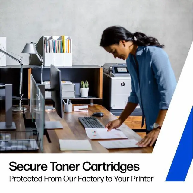 Alt view image 4 of 7 - 213A Black Original LaserJet Toner Cartridge, W2130A. Works Printer Series: 5700, 5800, 6700, 6701, 6800, 6801