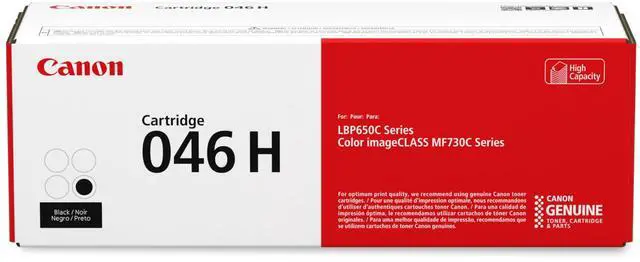 Main image of Genuine 046 Black Toner Cartridge High Capacity Compatible with LBP654Cdw, MF731Cdw, MF733Cdw, MF735Cdw