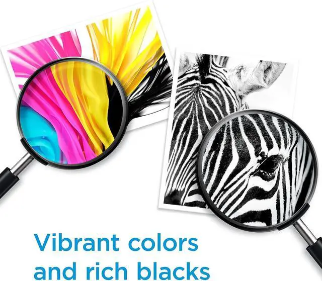 Alt view image 3 of 7 - Original 61 Tri-Color / 61XL Black Ink Cartridges (2-Pack) | Works DeskJet 1000, 1510, 2050, 2500, 3000, 3510 Envy 4500, 5530