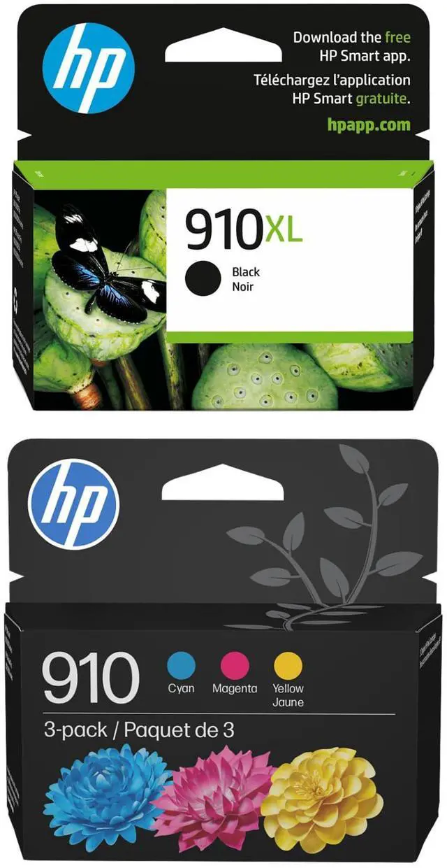Main image of 910XL Blk/910 CMY Original Ink Bundle for OfficeJet Pro 8020/8030 Series