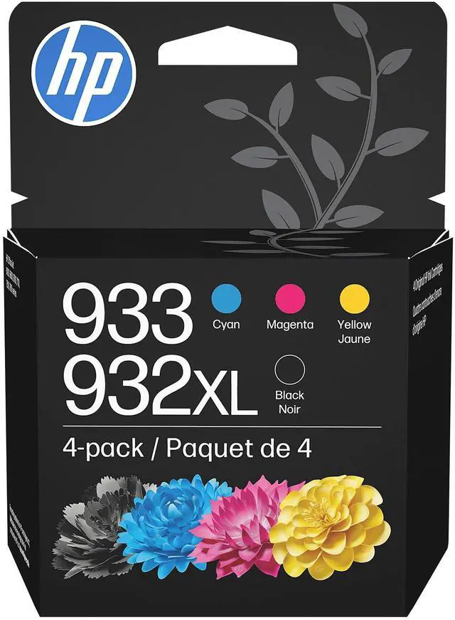 Main image of 932XL/933 High Yield Black and Standard C/M/Y Color Ink Cartridges
