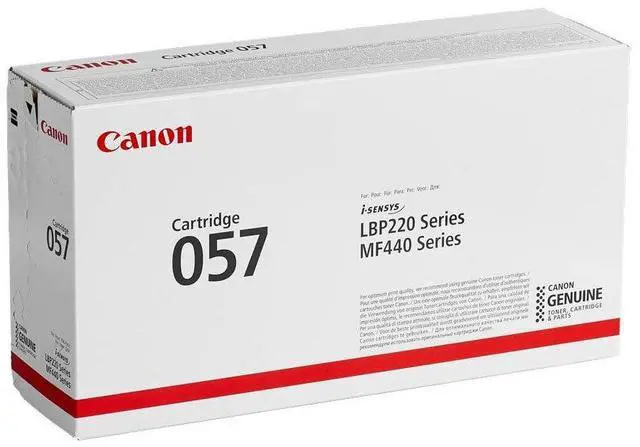 Main image of LBP CRG 057 Cartridge - 3009C002 - Black Toner. | 3100 Pages Yield - Compatible with i-SENSYS LBP223dw, LBP226dw, MF443dw, MF445dw