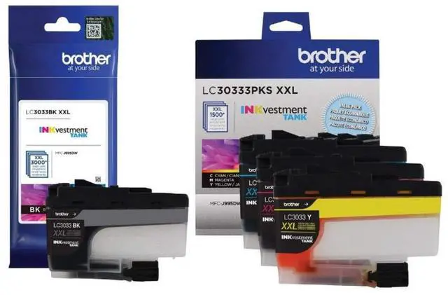 Main image of Genuine LC3033BK, LC30333PKS Super High Yield Black/Cyan/Magenta/Yellow Ink Cartridge Set, LC3033