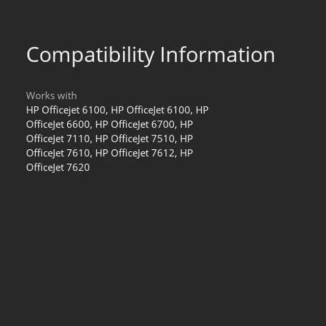 Alt view image 2 of 7 - 932XL Black High-Yield / 933 CMY Tri-Color Ink Cartridge Printers | Works with Printer Series: OfficeJet 6100, 6600, 6700, 7110, 7510, 7610, 7612 | C84R0AN#3PM