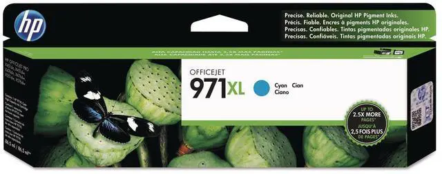 Main image of 971X | PageWide Cartridge High Yield | Cyan | Works OfficeJet Pro X451, X476, X551, X576 | CN626AM