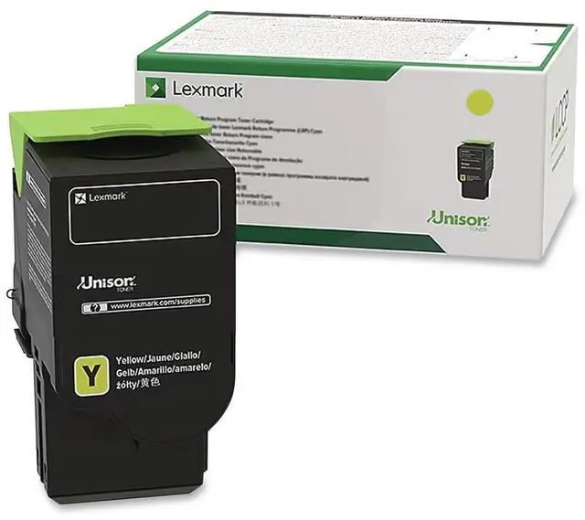 Main image of 74C10Y0 CS720, CS725, CX725 Yellow Return Program Cartridge Toner