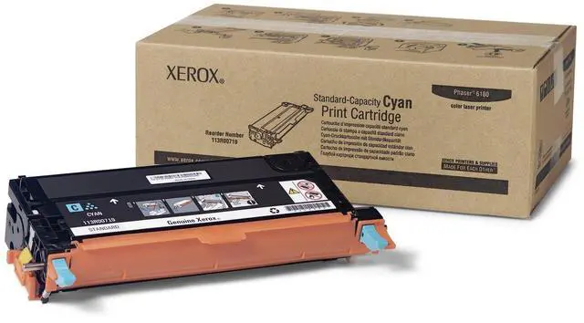 Main image of 113R00719 Phaser 6180 Cyan Standard Capacity Print Cartridge