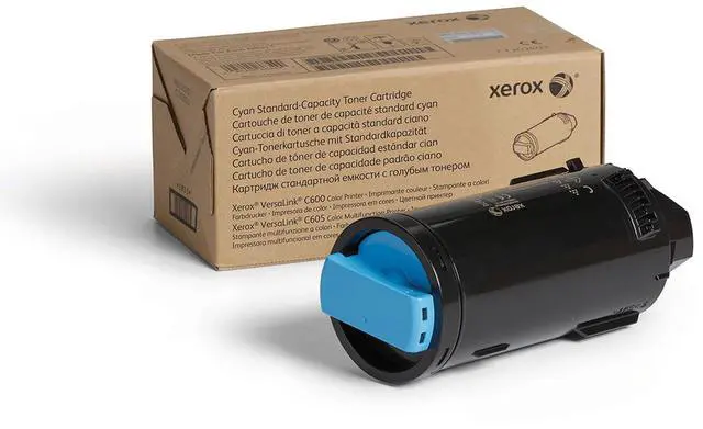 Main image of VersaLink C600/C605 Cyan Standard Capacity Toner Cartridge (6,000 Pages) - 106R03896